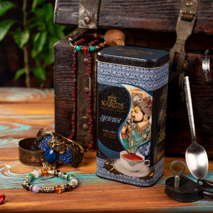 Чай черный Nargis Sultan Assam TGFOP с бергамотом, 200 гр