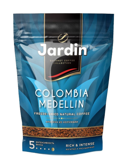 Кофе растворимый Jardin Colombia Medellin, 150 гр