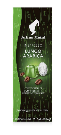 Кофе в капсулах Julius Meinl Lungo Arabica, 10 шт