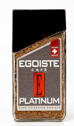 Кофе растворимый Egoiste Platinum, 100 гр