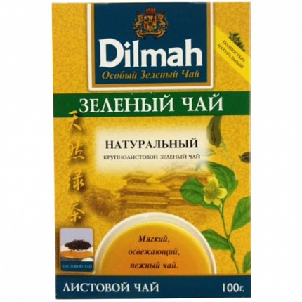 Чай зеленый Dilmah, 100 гр
