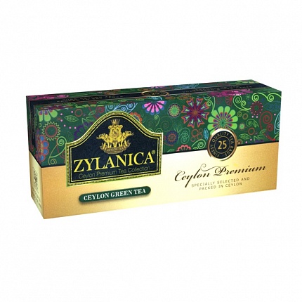 Чай в пакетиках Zylanica Ceylon Premium Collection, 25 пак.*2 гр