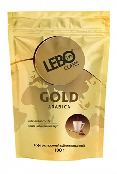 Кофе растворимый Lebo Gold, 100 гр