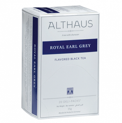 Чай черный в пакетиках Althaus Royal Earl Grey, 20 шт