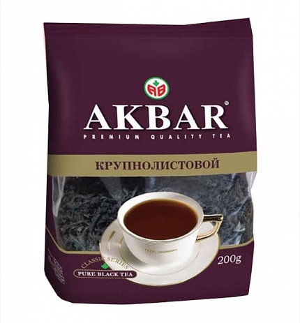 Чай черный Akbar Классическая Серия, 200 гр