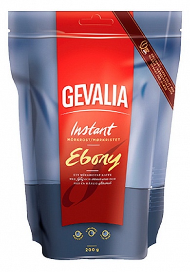 Кофе растворимый Gevalia Instant Ebony, 200 гр