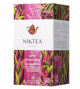 Чай фруктовый в пакетиках Niktea Fruit Magenta, 25 шт