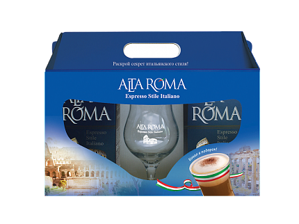 Подарочный набор Alta Roma с бокалом