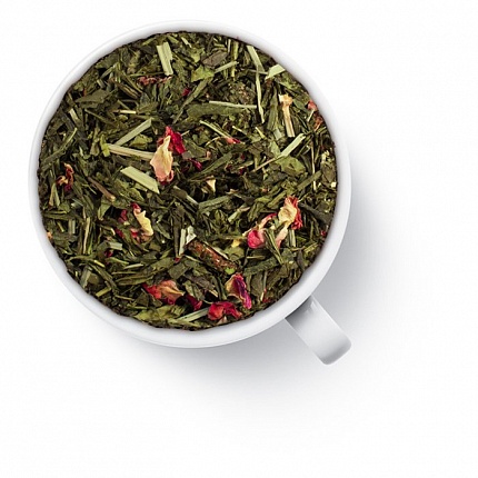 Чай зеленый листовой Gutenberg Годжи со вкусом граната, 100 гр