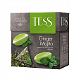Чай в пакетиках Tess Пирамидки Ginger Mojito (имбирь, мята, мед), 20 пак.*1,8 гр