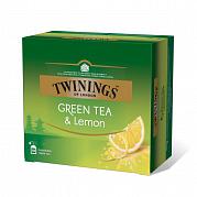 Чай в пакетиках Twinings с лимоном, 50 пак.*1,6 гр