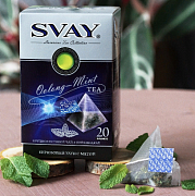 Чай в пакетиках Svay Oolong Mint, 20 пак.*2,5 гр