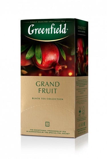 Чай в пакетиках Greenfield Grand Fruit, 25 пак.*1,5 гр