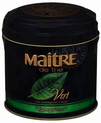 Чай зеленый Maitre de The Изумрудный, 100 гр