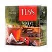 Чай в пакетиках Tess Пирамидки Forest Dream (ежевика, малина, лесная ягода), 20 пак.*1.8 гр
