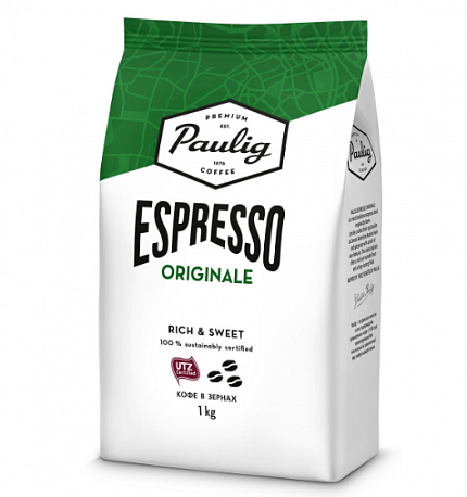 Кофе в зернах Paulig Espresso Originale, 1 кг