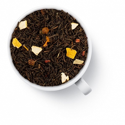 Чай черный листовой Gutenberg Облепиха с апельсином, 100 гр