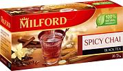Чай в пакетиках Milford с Пряностями, 20 пак.*1,75 гр