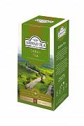 Чай в пакетиках Ahmad Tea Зеленый, 25 пак.*2 гр