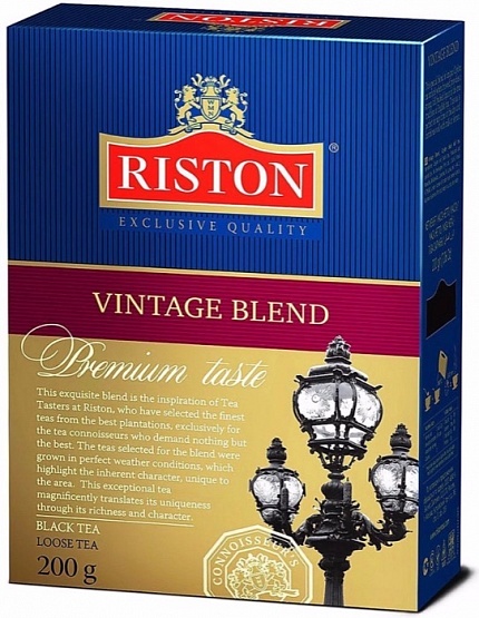 Чай черный Riston Винтэйдж Бленд, 200 гр