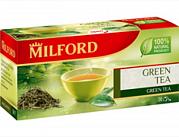 Чай в пакетиках Milford зеленый, 20 пак.*1,5 гр