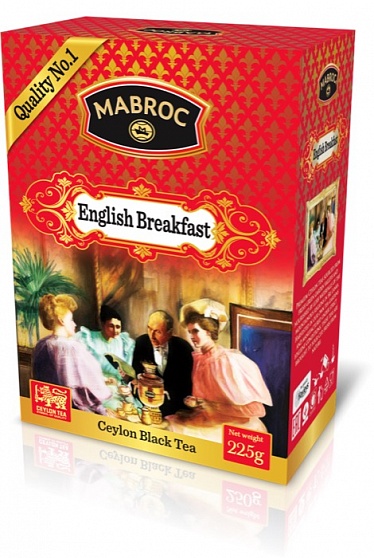 Чай черный Mabrok Английское чаепитие Английский завтрак, 225 гр