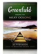 Чай в пакетиках Greenfield Milky Oolong Green Tea, 20 пак.*1,8 гр