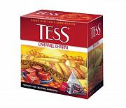 Чай в пакетиках Tess Пирамидки Caramel Charm (яблоко, карамель), 20 пак.*1.8 гр
