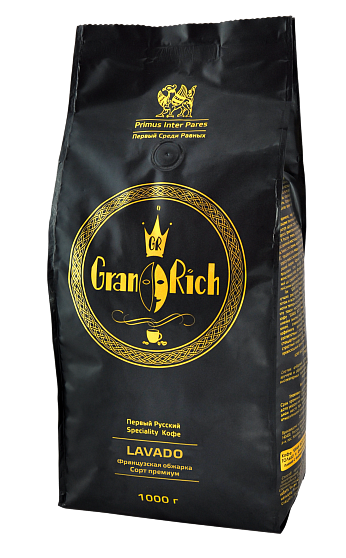 Кофе в зернах Gran Rich ЛАВАДО, 1 кг