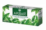 Чай зеленый в пакетиках Akbar Классическая серия, 25 пак.*2 гр