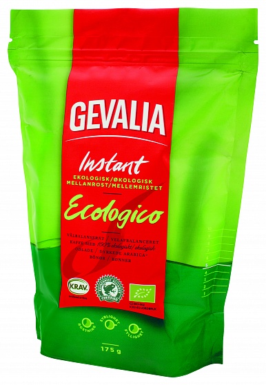 Кофе растворимый Gevalia Instant Ecologio, 175 гр