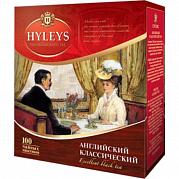 Чай в пакетиках Hyleys Английский классический, 100 пак.*1,8 гр