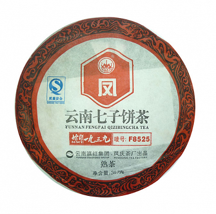 Чай Пуэр листовой Шу Фабрика Фэн Цин сбор 2011 г, 310-357 гр