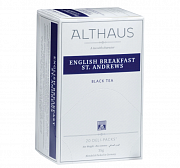 Чай черный в пакетиках Althaus English Breakfast St. Andrews, 20 шт