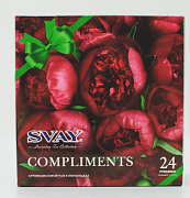 Чай в пакетиках Svay Compliments Пионы с жасмином, 24 пак.*2,5 гр