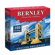Чай в пакетиках Bernley Инглиш брэкфаст, 100 пак.*2 гр
