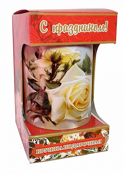 Чай черный Abigail С праздником (Белые розы), 50 гр