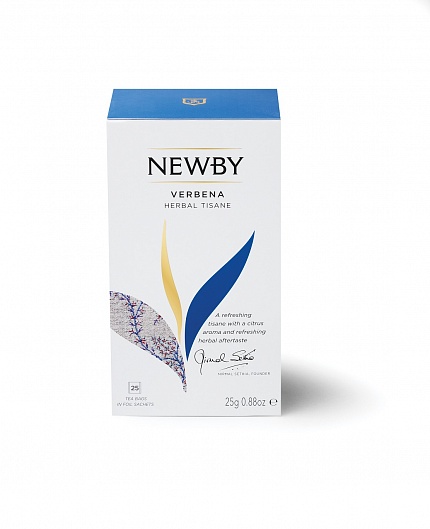 Чай травяной в пакетиках Newby Вербена, 25 шт