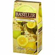 Чай черный Basilur Волшебные фрукты Лимон и лайм, 100 гр