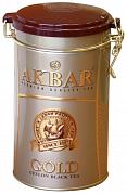 Чай черный Akbar Gold круглая с клипсой, 225 гр