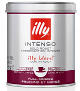 Кофе молотый Illy Intenso темной обжарки, 125 гр