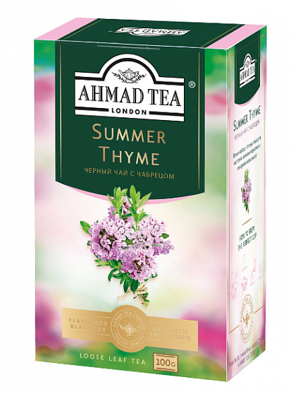 Чай черный Ahmad Tea Летний Чабрец, 100 гр