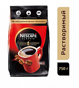 Кофе растворимый Nescafe Классик с добавлением молотого, 750 гр