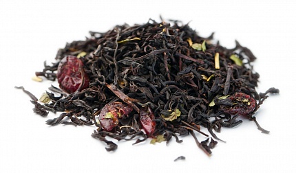 Чай черный ароматизированный Gutenberg Дикая вишня, 100 гр