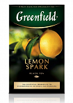 Чай черный Greenfield Lemon Spark c лимоном, 100 гр