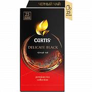 Чай в пакетиках Curtis Dellicate Black, 25 пак.*1,7 гр