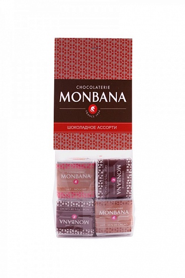 Шоколадный набор Monbana Ассорти, 20 плиточек