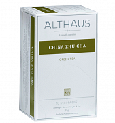 Чай зеленый в пакетиках Althaus China Zhu Cha, 20 шт