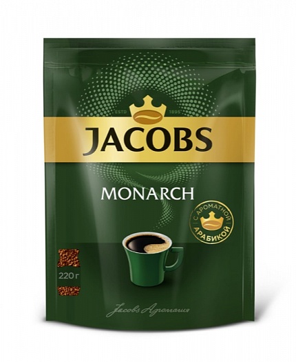 Кофе растворимый Jacobs, 220 гр