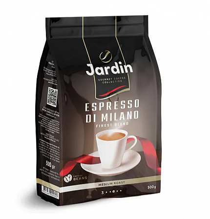 Кофе в зернах Jardin Эспрессо ди Милано, 500 гр